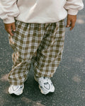 Fostered Collection Olive Plaid Pants