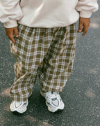 Fostered Collection Olive Plaid Pants