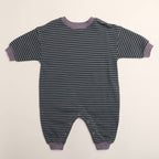 Marlowe Jumpsuit in Purple Ash Stripe